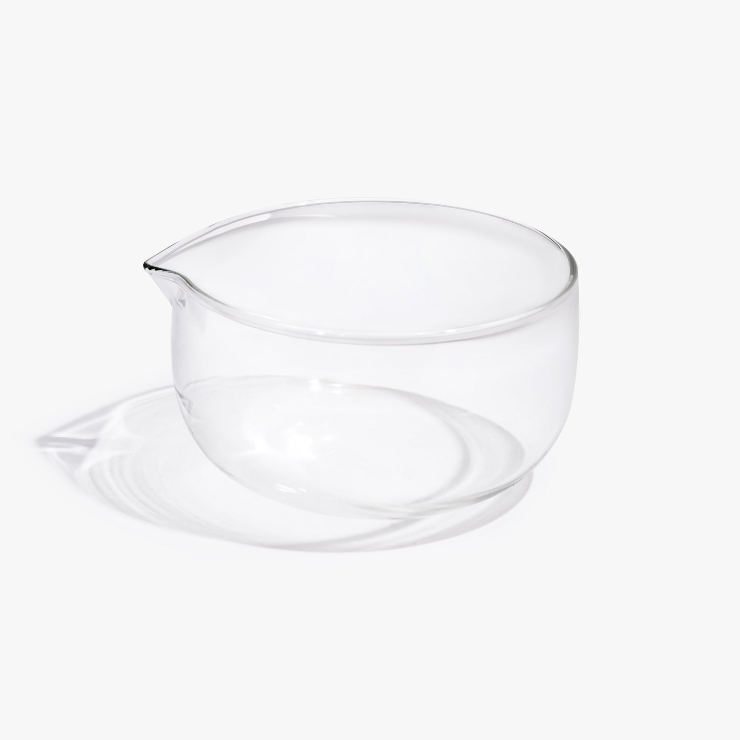 Glass jar for matcha mixing